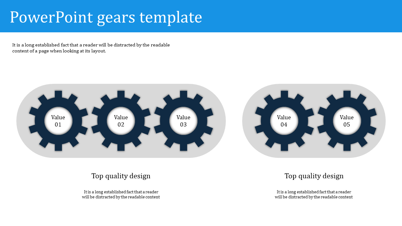 Free - Elegant Gears PowerPoint Template and Google Slides Themes